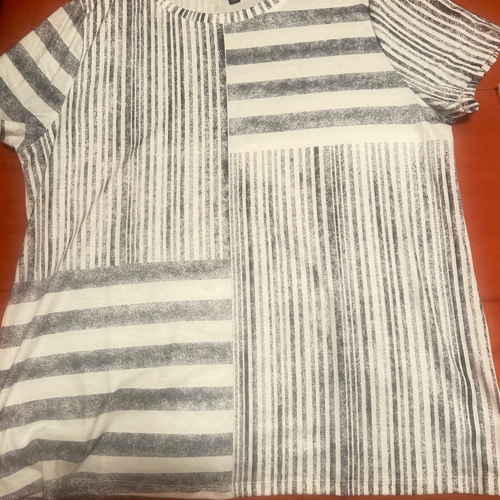 Striped Short Sleeve Women's Tee